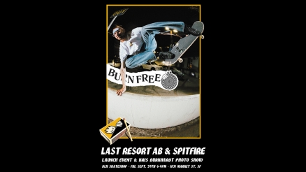 <span class='eventDate'>September 29, 2023</span><style>.eventDate {font-size:14px;color:rgb(150,150,150);font-weight:bold;}</style><br />Last Resort AB &amp; Spitfire: Launch Event at DLX Skateshop