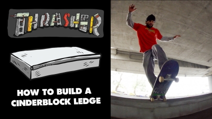 Thrasher's DIY: How to Build a Cinderblock Ledge