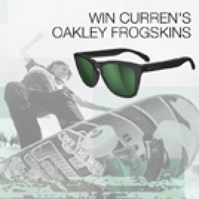 Win Curren's Oakley Frogskins
